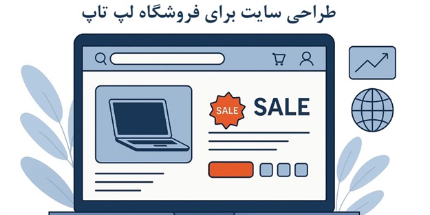تصویر مقاله طراحی سایت برای فروشگاه لپ‌تاپ