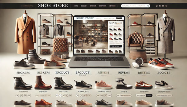 طراحی سایت برای کفش فروشی؛ راهی برای افزایش فروش و موفقیت آنلاین