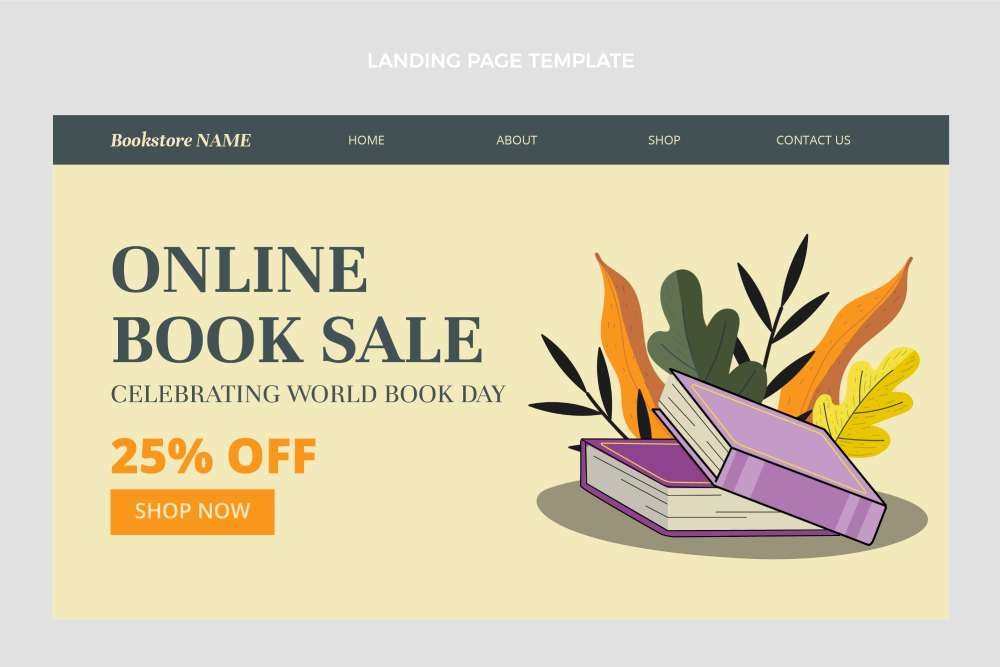 طراحی سایت کتابفروشی